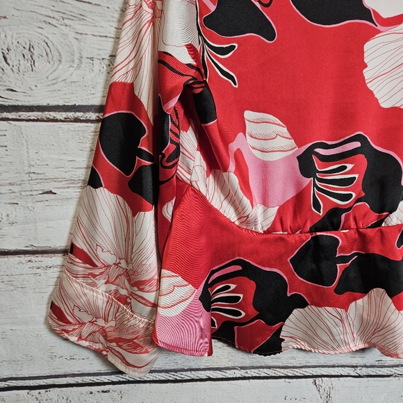 Zara kimono floral blouse - Picture 12 of 14